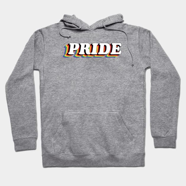 Retro LGBTQ Pride Hoodie by socialdilemma